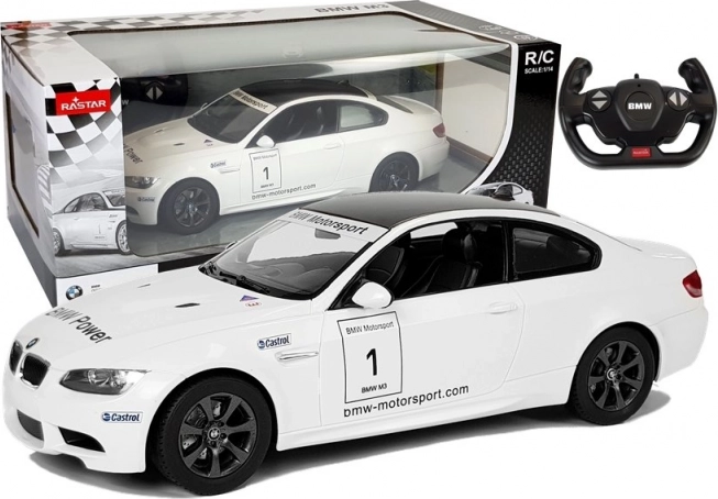 RC auto BMW M3 RASTAR 1:14 bijeli na daljinsko upravljanje