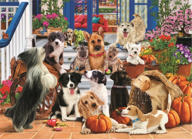 Drvene puzzle TREFL Wood Craft Origin Prijateljstvo pasa 1000 komada
