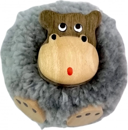 2Kids Toys drvena magnetna figurica s pomponom – nilski konj
