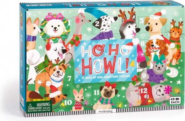 Blagdansko odbrojavanje Puzzle set 12 kom