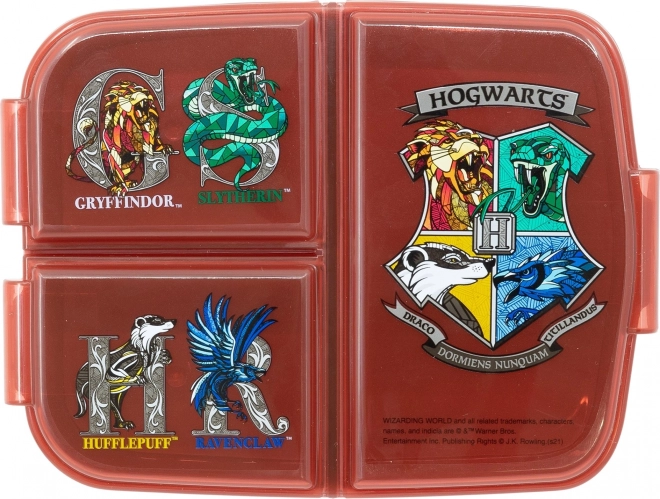 STOR Multi Box za užinu Harry Potter: Grbovi hogwartske kuće