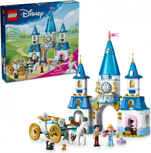 LEGO Disney Pepeljugin dvorac s kočijom