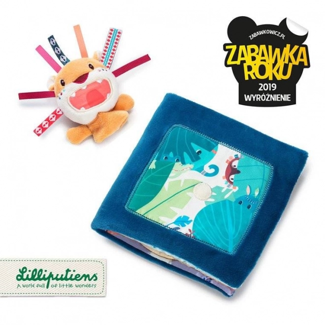 Lilliputiens - Knjiga s mini lutkom Lew Jack 9 m+