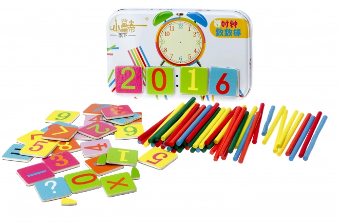 Montessori komplet za učenje sati