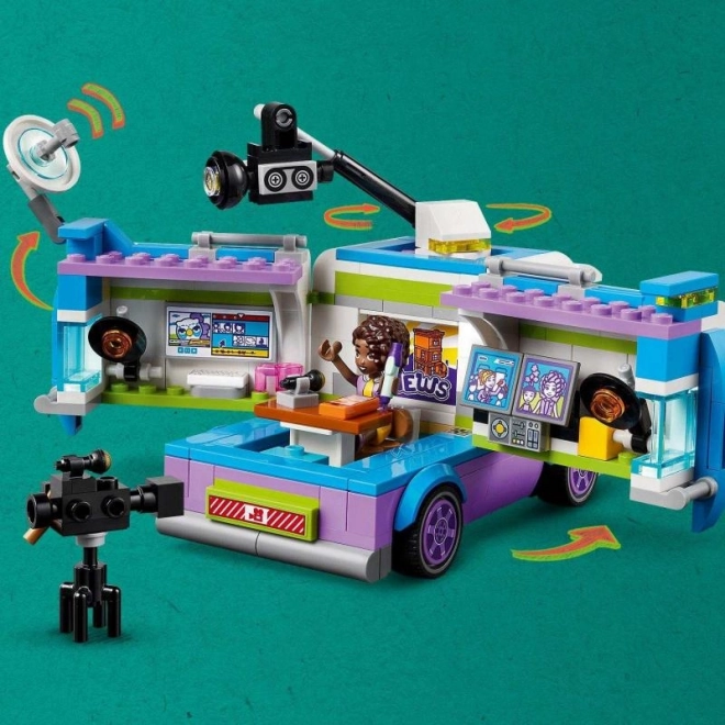 LEGO® Friends 41749 Novinarska dostavna vozila