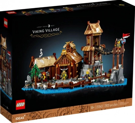 Lego Ideas vikinško selo