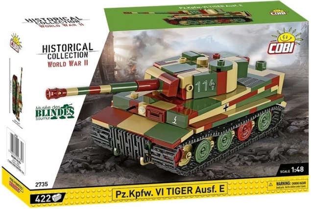 Model tenka Pz.Kpfw. VI Tiger Ausf. E 1:48