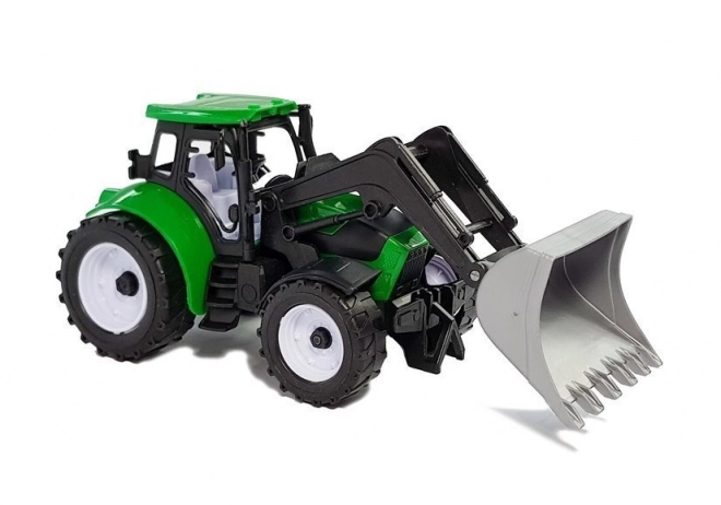 Traktor s prikolicom za bale sijena Cisterna