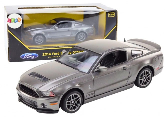 Ford Shelby GT500 u mjerilu 1:24 Pogonska jedinica srebrna