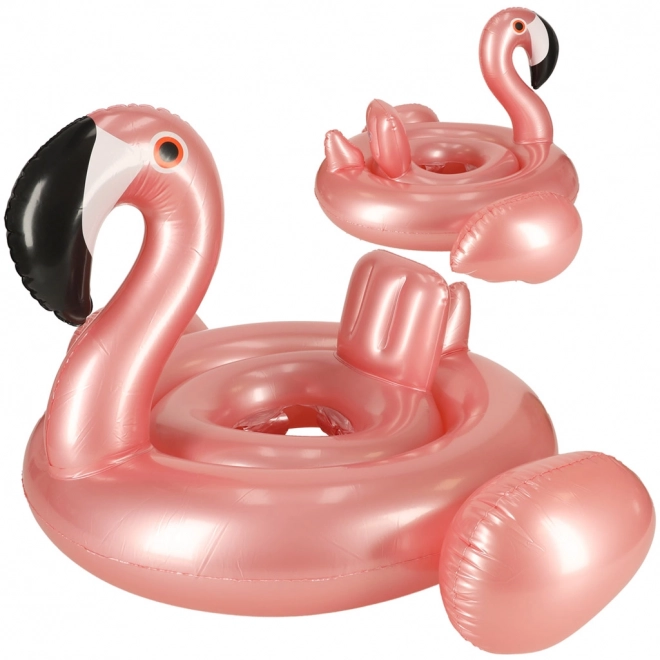 Nafukovací kruh sa sjedalicom za najmlađe - flamingo