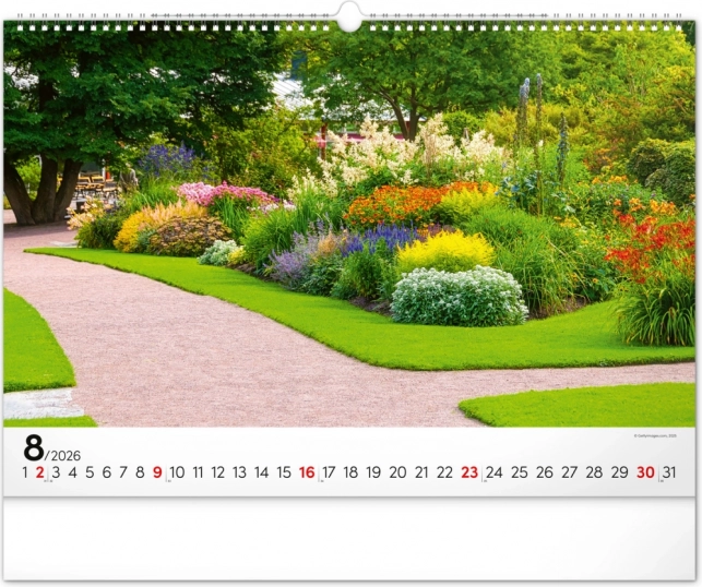 Zidni kalendar Vrtovi 2026