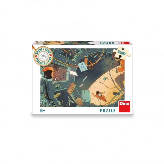 Puzzle Svemir - Pronađi 10 predmeta 47x33cm 300 dijelova XL u kutiji 27x19x4cm