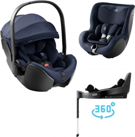Autosjedalica set Baby-Safe Pro i Dualfix 5z u Night Blue stilu