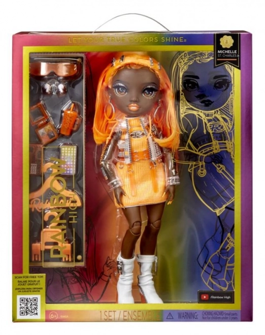 Rainbow High Fashion lutka, serija 5 - Michelle St. Charles