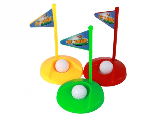 Mini plastični golf set za djecu ks12