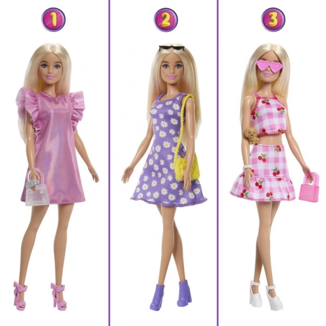 Barbie Garderoba snova u pastelnim bojama s lutkom