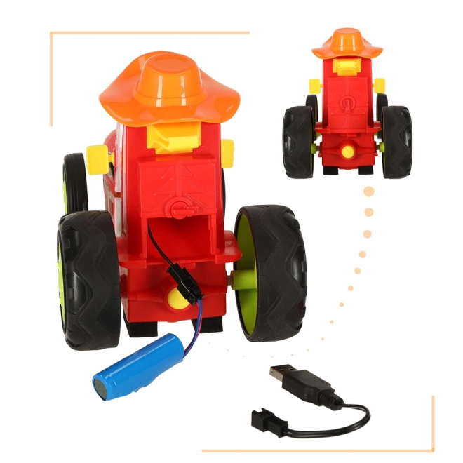 Skakajući zabavni traktor na daljinsko upravljanje