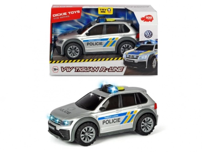 Policijski auto VW Tiguan R-Line, češka verzija