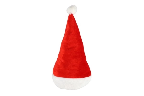 Božićna kapa za odrasle tkanina promjer 29 cm na kartici karneval