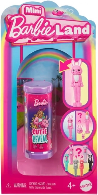 Barbie Mini Barbieland Cutie Reveal Lutkica i Životinjica