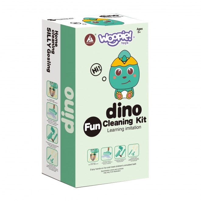 Woopie Interaktivni Dino Usisavač 3u1 Svjetlo Zvuk