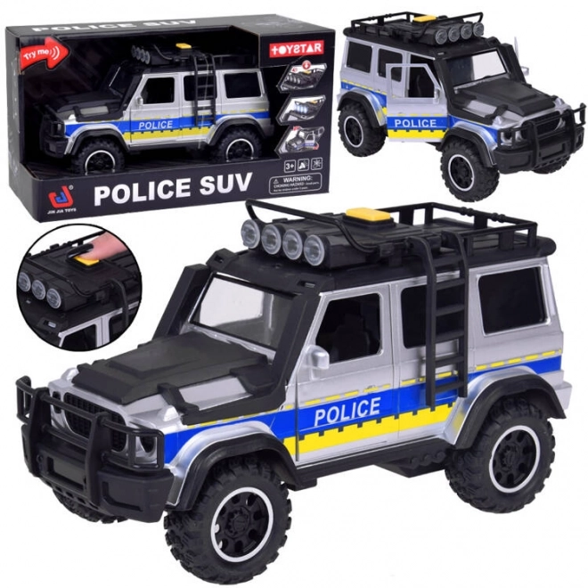 Terensko policijsko auto s svjetlima i zvukovima
