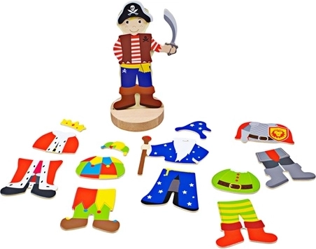 magnetičke slagalice za odijevanje – mistične figure od Bigjigs Toys