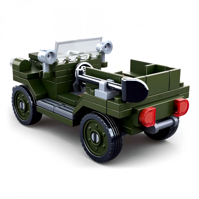 Konstrukcijski set vojni džip Sluban GAZ 67