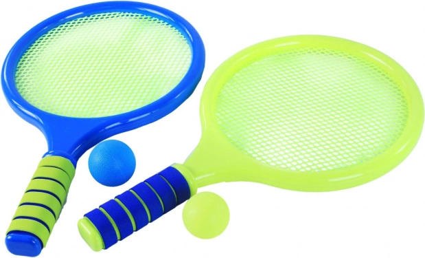 Plažne palice s mrežicom – set s 2 loptice