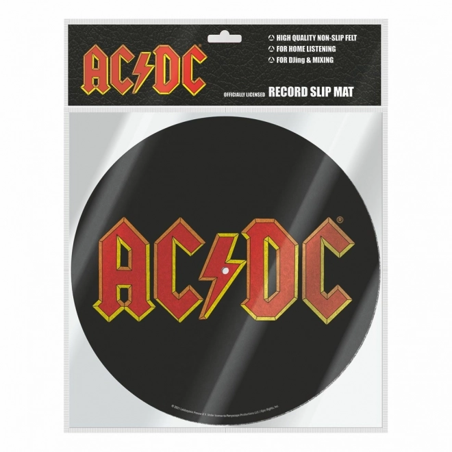 Podloga za gramofon s motivom AC/DC