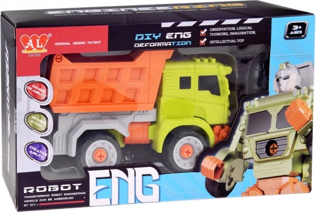 Dvije igračke u jednoj: auto i robot