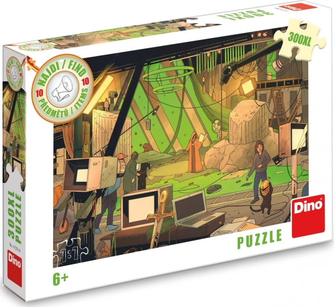 DINO Puzzle Pronađi 10 predmeta: Film XL 300 dijelova