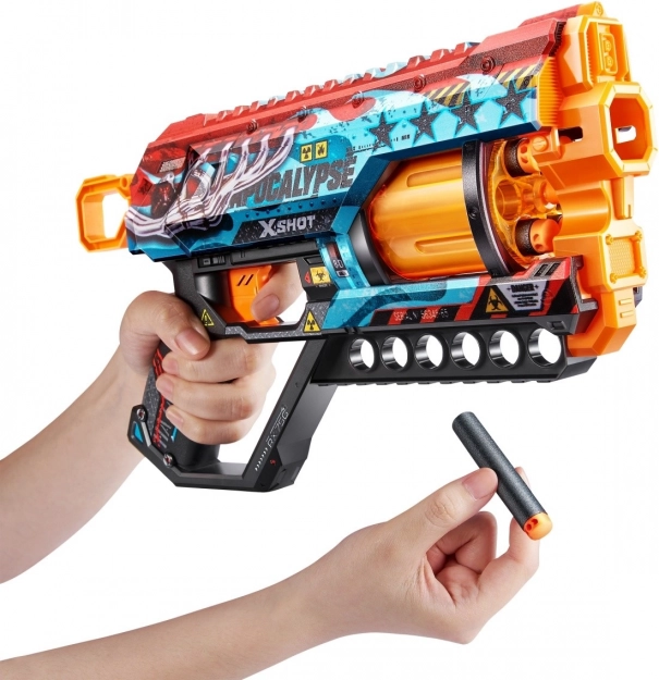 Rotacijski bubanj za 6 strelica