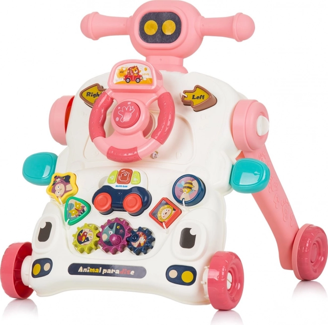 Chipolino Interaktivno Hodalica 3u1 Auto Roza