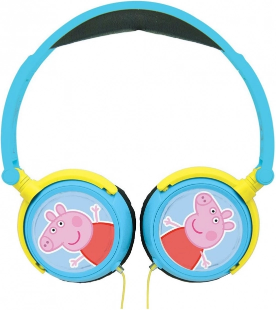 Sklopive žičane dječje slušalice PEPPA PIG