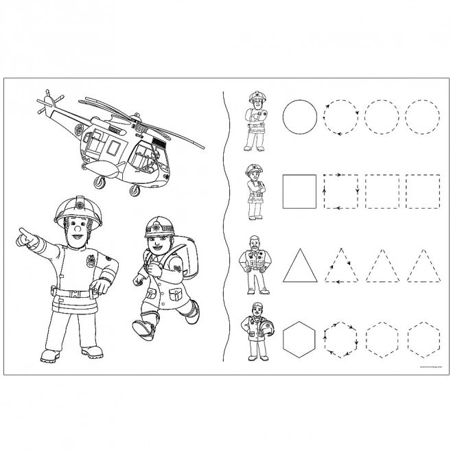 Puzzle 24 elemenata SUPER MAXI Tim vatrogasca Sama