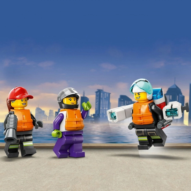 LEGO® City 60373 Vatrogasni spasilački brod i čamac