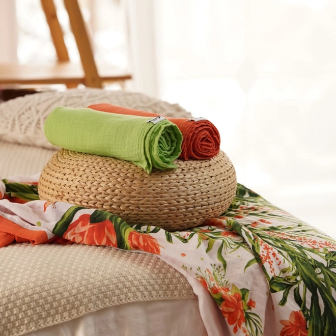 Tommy Lise pamučna muslinska pelena Opaline Green