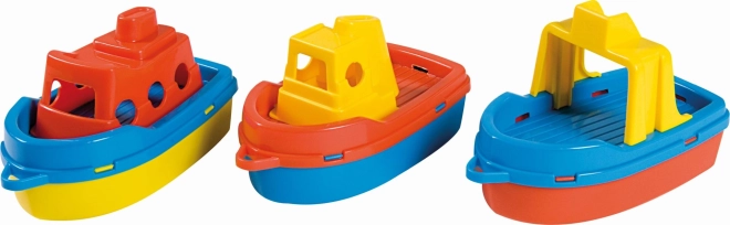 androni set 3 brodića za kadu i pijesak 15 cm