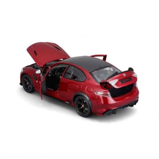 Bburago 1:18 Plus - Alfa Romeo Giulia GTAm - Metalik crvena