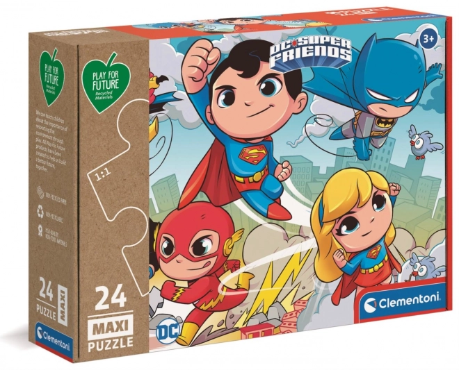 Clementoni puzzle DC Super Friends MAXI 24 dijelova
