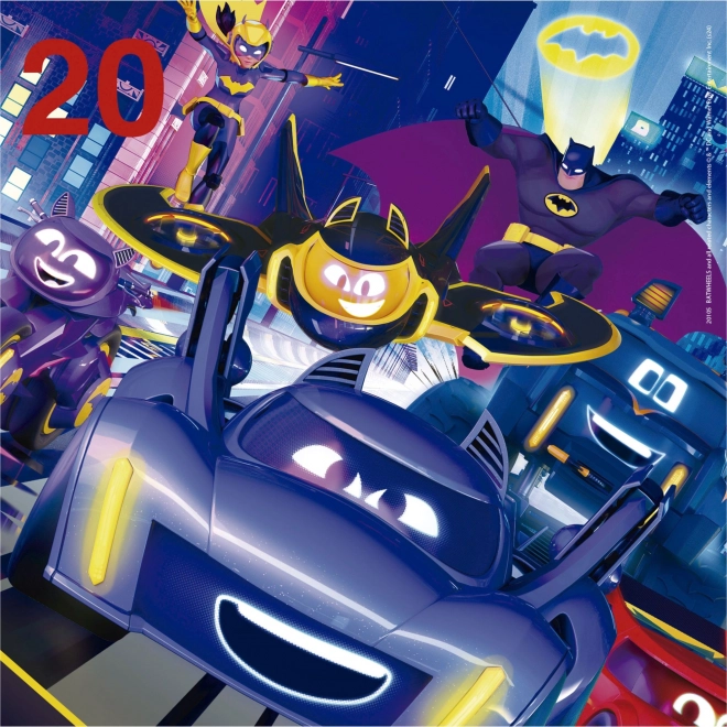 Educa puzzle Batwheels 4u1