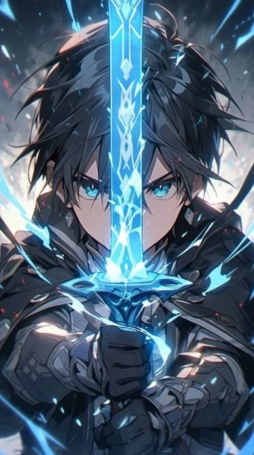 Dijamantno slikanje Kirito 30x40 cm