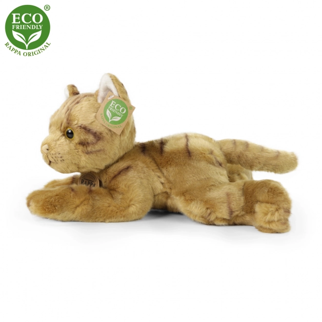 Plišana mačka ležeća 30 cm ECO-FRIENDLY