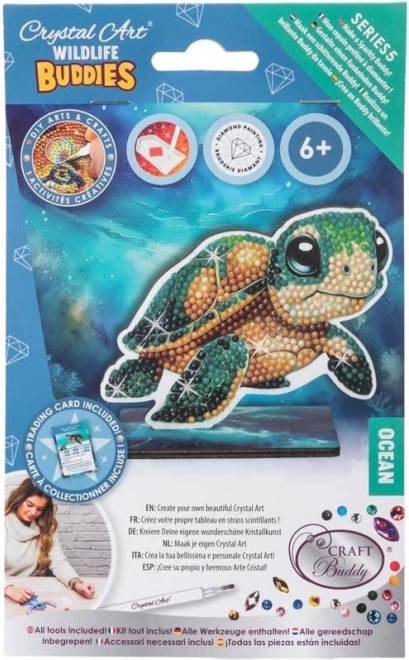 Dijamantno slikanje Ocean: Kornjača