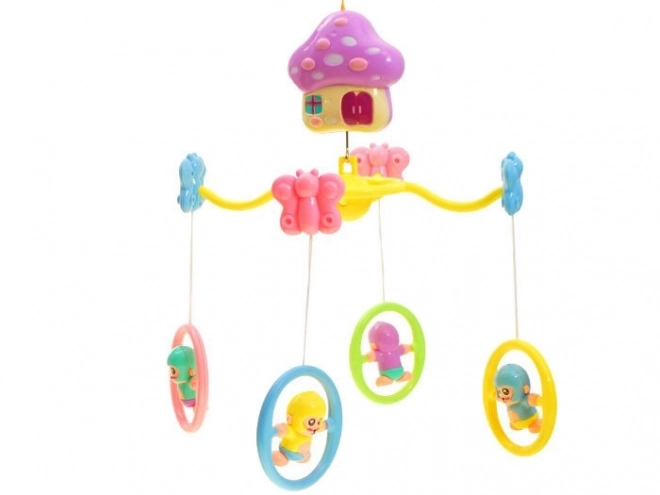 Pastelna vrtuljka s glazbenim mehanizmom