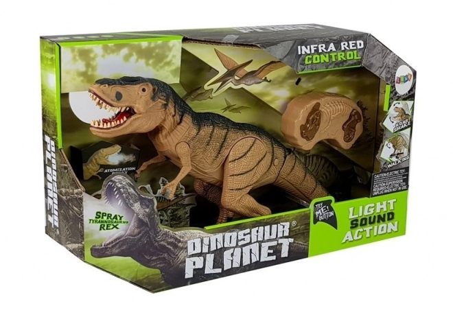 Daljinski upravljani Tyrannosaurus Rex s maglom