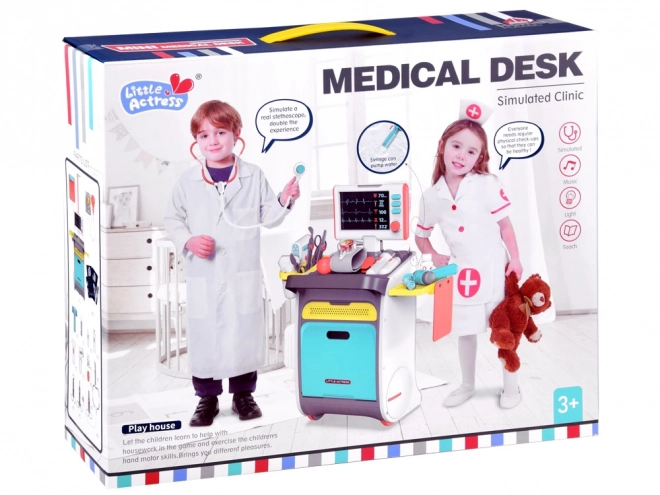 Medicinski set medicinski centar mali medicinski kolica ZA4197
