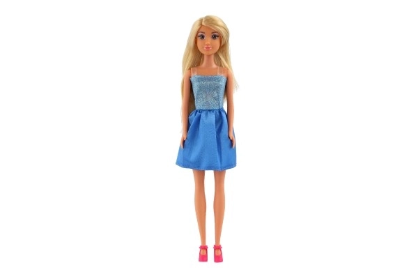 Lutka Anlily u sjajnim haljinama plastika 30cm 4 boje u kutiji 8x32x5cm 12 komada u kutiji