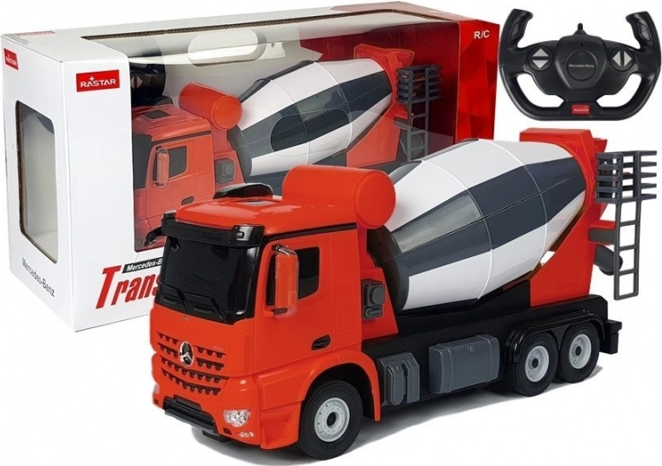 Auto na daljinsko upravljanje Mercedes-Benz Arocs Rastar 1:14 crveno